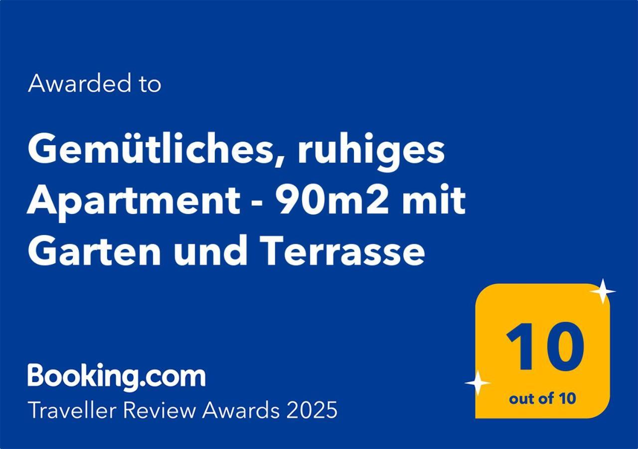 Gemuetliches, Ruhiges Apartment - 90M2 Mit Garten Und Terrasse Vienna Luaran gambar